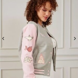 Her Universe Disney Princess Icon Varsity Jacket Her Universe Exclusive